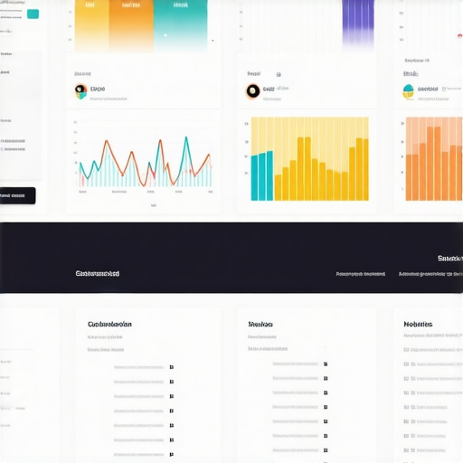 Screenshot of an AI analytics dashboard displaying local search data and customer insights