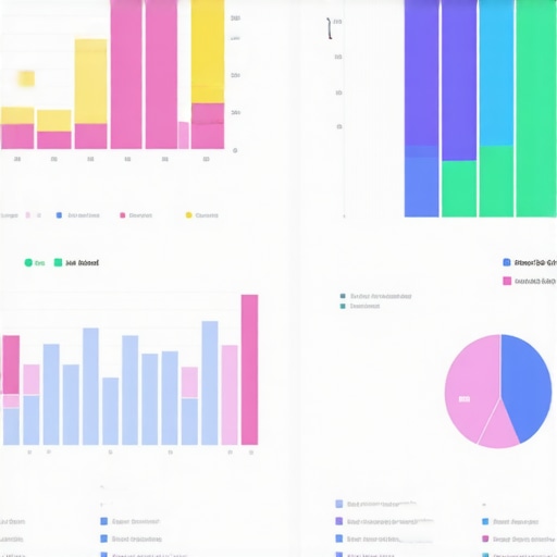 SEO analytics dashboard displaying graphs and maps for local SEO performance