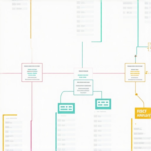 Infographic illustrating data analytics and machine learning process for local SEO in 2024.