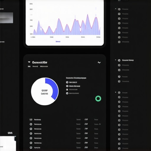 Real-Time GBP Analytics Dashboard Dashboard showing live data on Google Business Profile interactions and performance