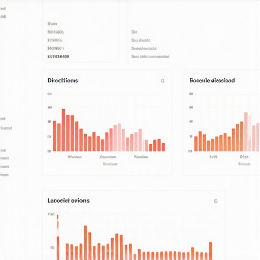 Real-Time GBP Engagement Metrics Dashboard Dashboard with graphs showing real-time customer interaction data for Google Business Profile
