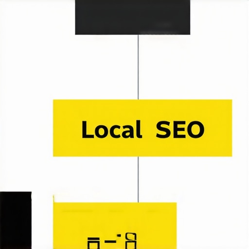 Diagram showing how schema markup enhances Google My Business visibility and search results.