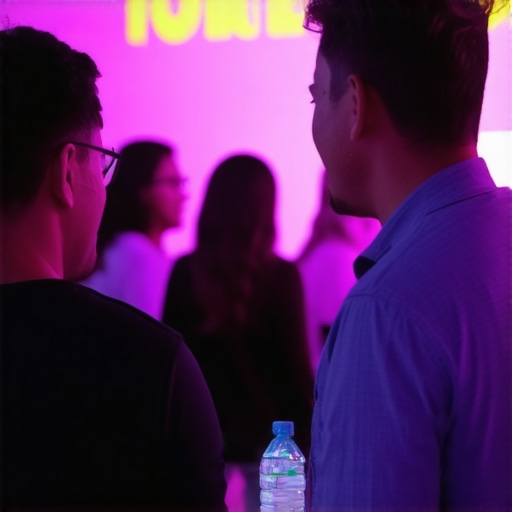 A lively neighborhood event with vendors and visitors, highlighting community interaction and local business activity.