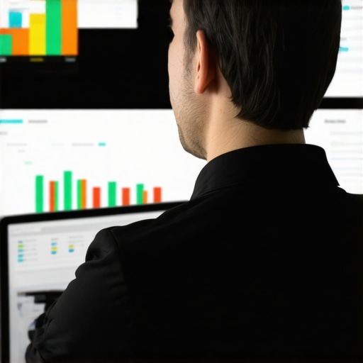 Data-Driven Local SEO Strategy Business owner reviewing local SEO analytics dashboard