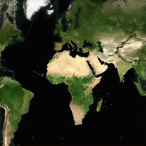 GIS maps showing customer distribution patterns for local search optimization