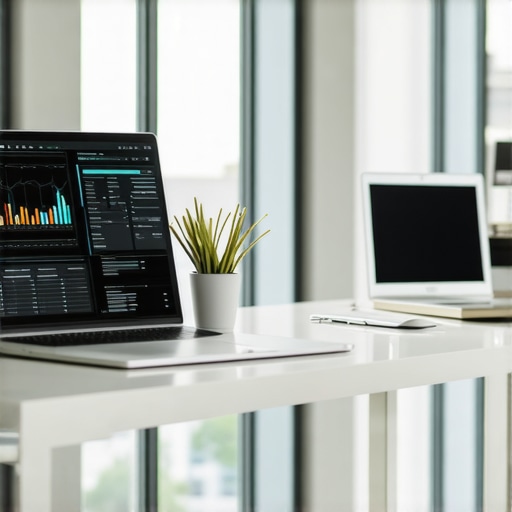 Business analytics dashboard showing local SEO data and AI insights