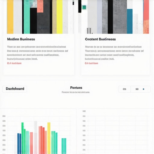 Sophisticated local SEO dashboard showing analytics and multimedia content integration