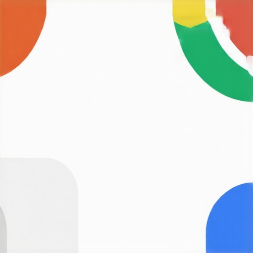 Illustration of local SEO elements including schema, voice search, and AI analytics.