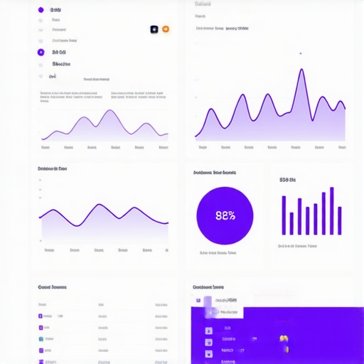 Screenshot of a digital analytics dashboard showing local search performance metrics.