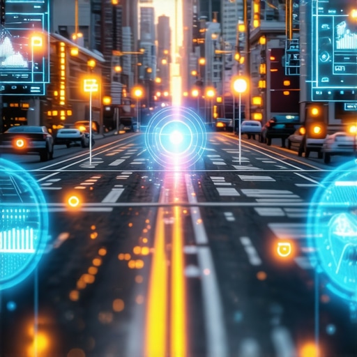 Advanced Local SEO Analytics Visualization Digital map with data analytics overlays for local SEO