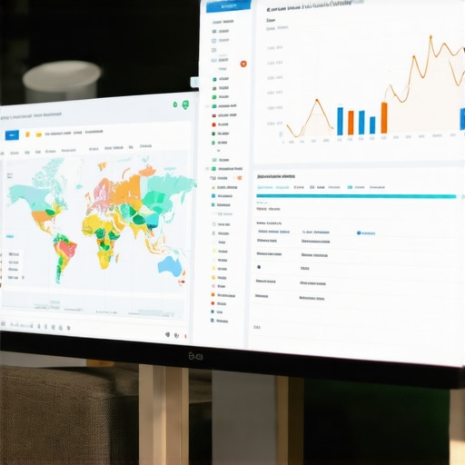 Analyzing Local SEO Data for 2026 A digital marketing professional reviewing local SEO analytics on a computer.