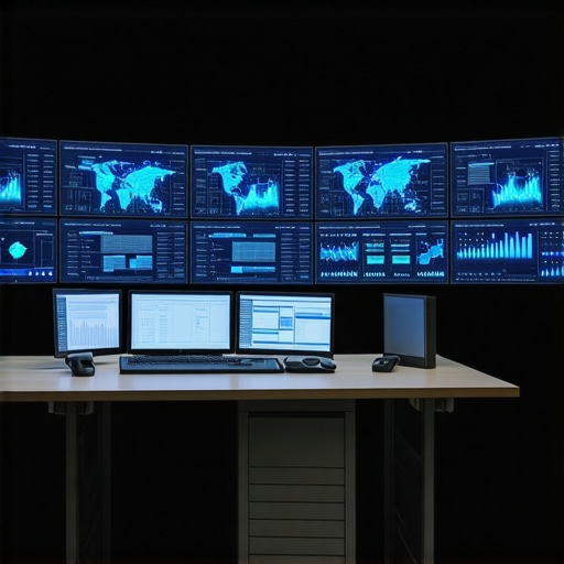 Digital dashboard showing complex data analytics for Google Business Profile optimization.