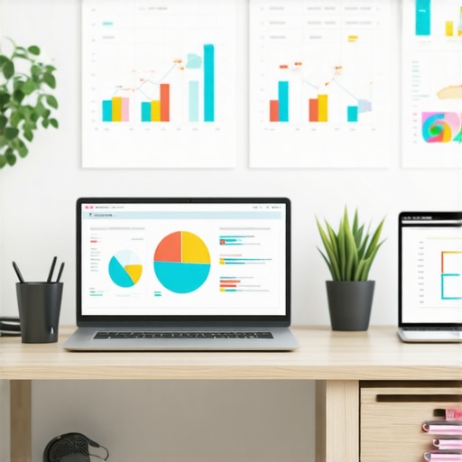 Screenshot of a digital analytics dashboard showcasing local SEO performance and voice search metrics.
