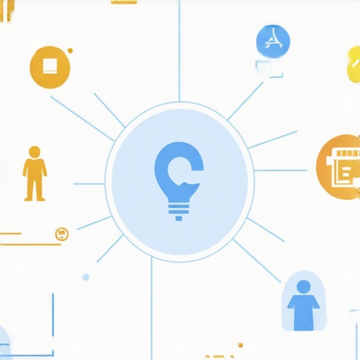Advanced Local SEO Signal Ecosystem A digital diagram illustrating interconnected local SEO signals and strategies for Google My Business ranking enhancement.