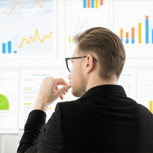 Data-Driven Local SEO Planning Business owner reviewing analytics for local SEO optimization