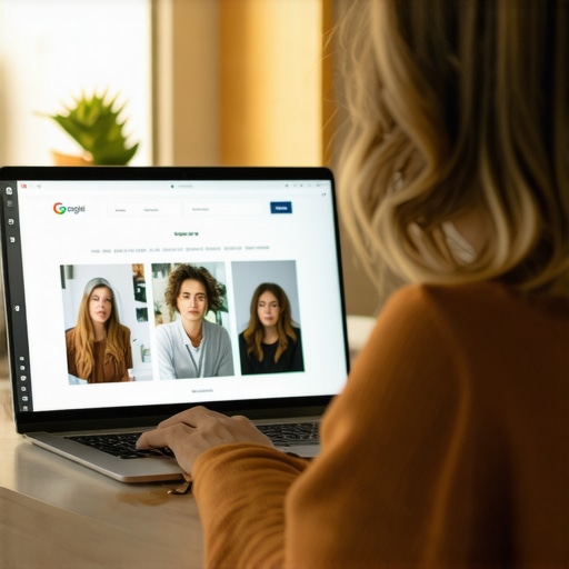 Business owner uploading new photos and videos to Google My Business profile for better engagement