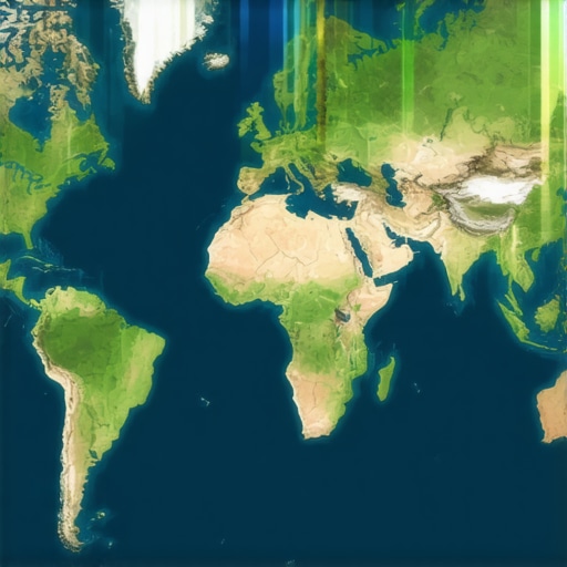 Geospatial Data for Local Marketing Success Digital map with geospatial data points indicating targeted local areas