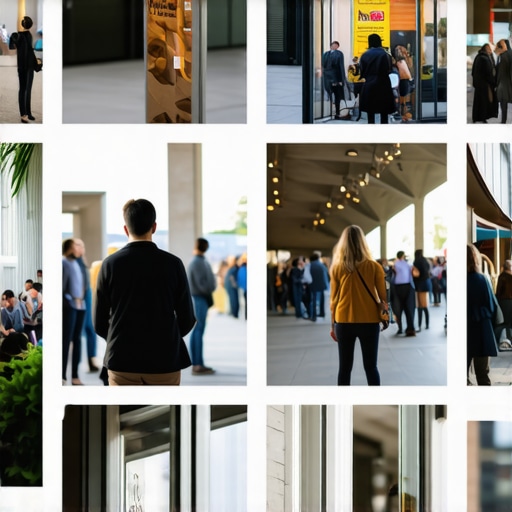 Innovative Local Business Visuals 2026 Collage of AI-driven local business visuals including virtual tours, augmented reality, and community engagement imagery