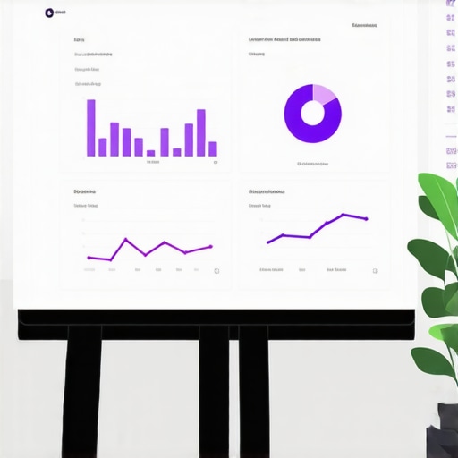 Local SEO Analytics Dashboard Business dashboard with local SEO metrics and analytics