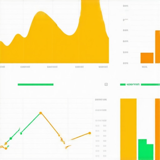 Screenshot of a sophisticated analytics dashboard displaying real-time local SEO metrics