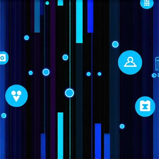 AI Data Analysis for Local SEO Visualization of AI processing local business data to improve Google My Business rankings.