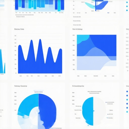 Behavioral Analytics Dashboard in Local SEO A digital dashboard displaying complex user behavior and engagement analytics for local SEO optimization.
