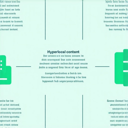Hyperlocal Content Impact on Local Search Rankings Infographic illustrating how hyperlocal content enhances local search visibility and relevance.