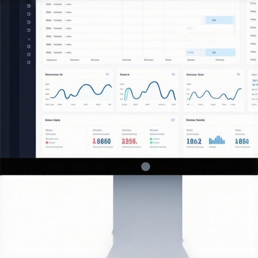 Screenshot of a futuristic dashboard showing live local SEO, behavioral signals, and predictive analytics