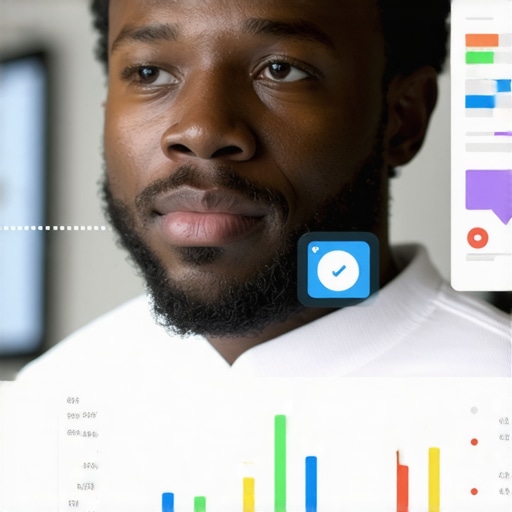 Analyzing Customer Movement Data Inside a Store Business owner reviewing customer behavior and movement patterns inside a retail store.