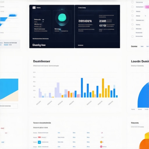 A detailed analytics dashboard showing behavioral trends and local SEO metrics