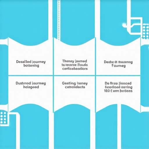 Customer Journey Mapping for Local SEO Flowchart showing stages of customer journey and related local SEO tactics.