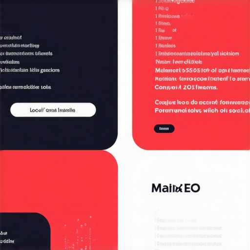 Infographic illustrating schema markup elements for local businesses