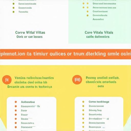 Infographic showing Core Web Vitals metrics and best practices for local SEO.