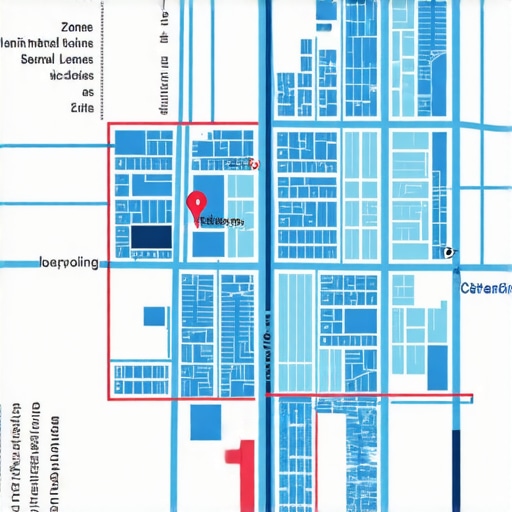Hyper-Localized SEO Map Map illustrating niche keyword clusters and local service zones for targeted SEO